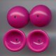 PINK 18MM ROUND BEAD CAPS - Lot of 12