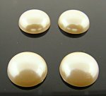 10MM CULTURA LOW DOME PEARL ROUND CABOCHONS - Lot of 144