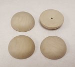 BEIGE CRACKLE - 28mm. ROUND SMOOTH DOMED CABOCHONS - Lots of 12