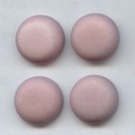16mm. GREY PURPLE WASH ROUND CABOCHONS - Lot of 48