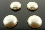 12MM CULTURA LOW DOME PEARL ROUND CABOCHONS - Lot of 144