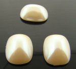 15X12MM CULTURA HIGH DOME PEARL RECTANGLE CABOCHONS - Lot of 144